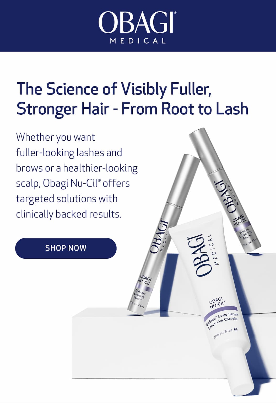 The Valentine’s Growth Trio- Nucil Lash, Brown & Scalp