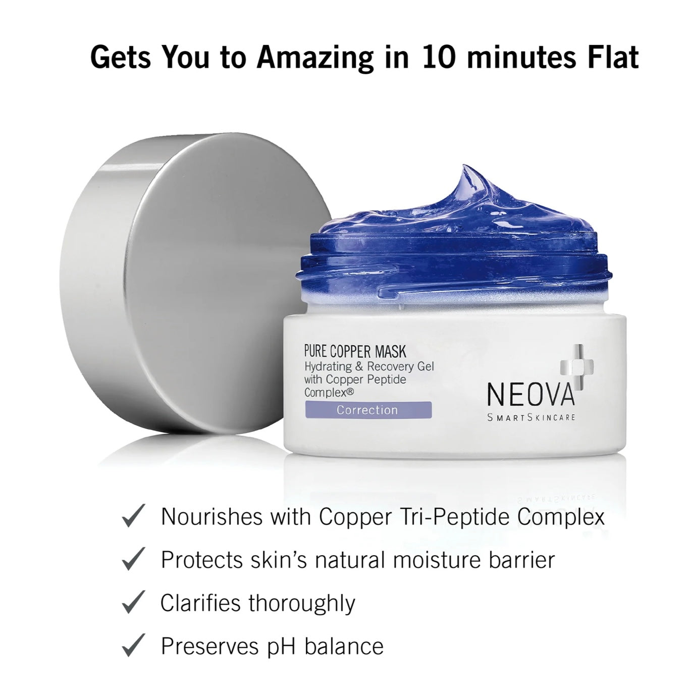 NEOVA® Pure Copper Mask, 1.7 oz.