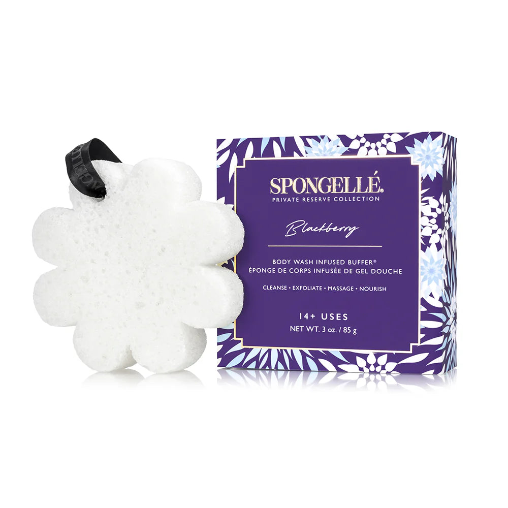 Spongellé | Blackberry | Boxed Flower