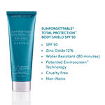 Sunforgettable® Total Protection® Body Shield Classic SPF 50