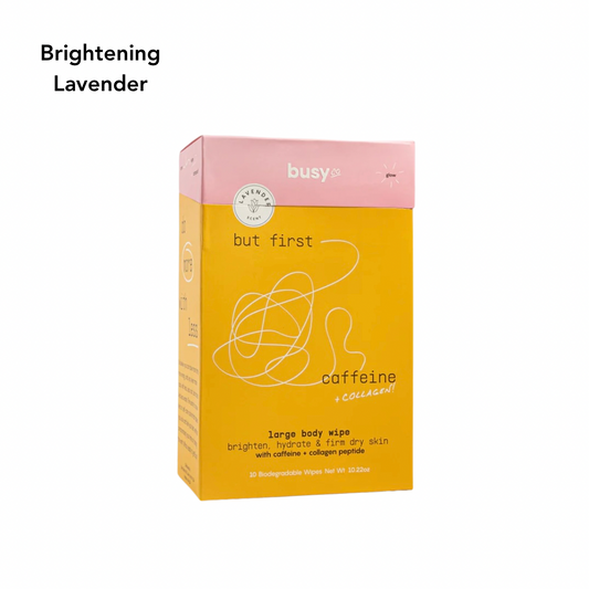 Busy Co. Body Wipes - Brightening Lavender, 10 ct.