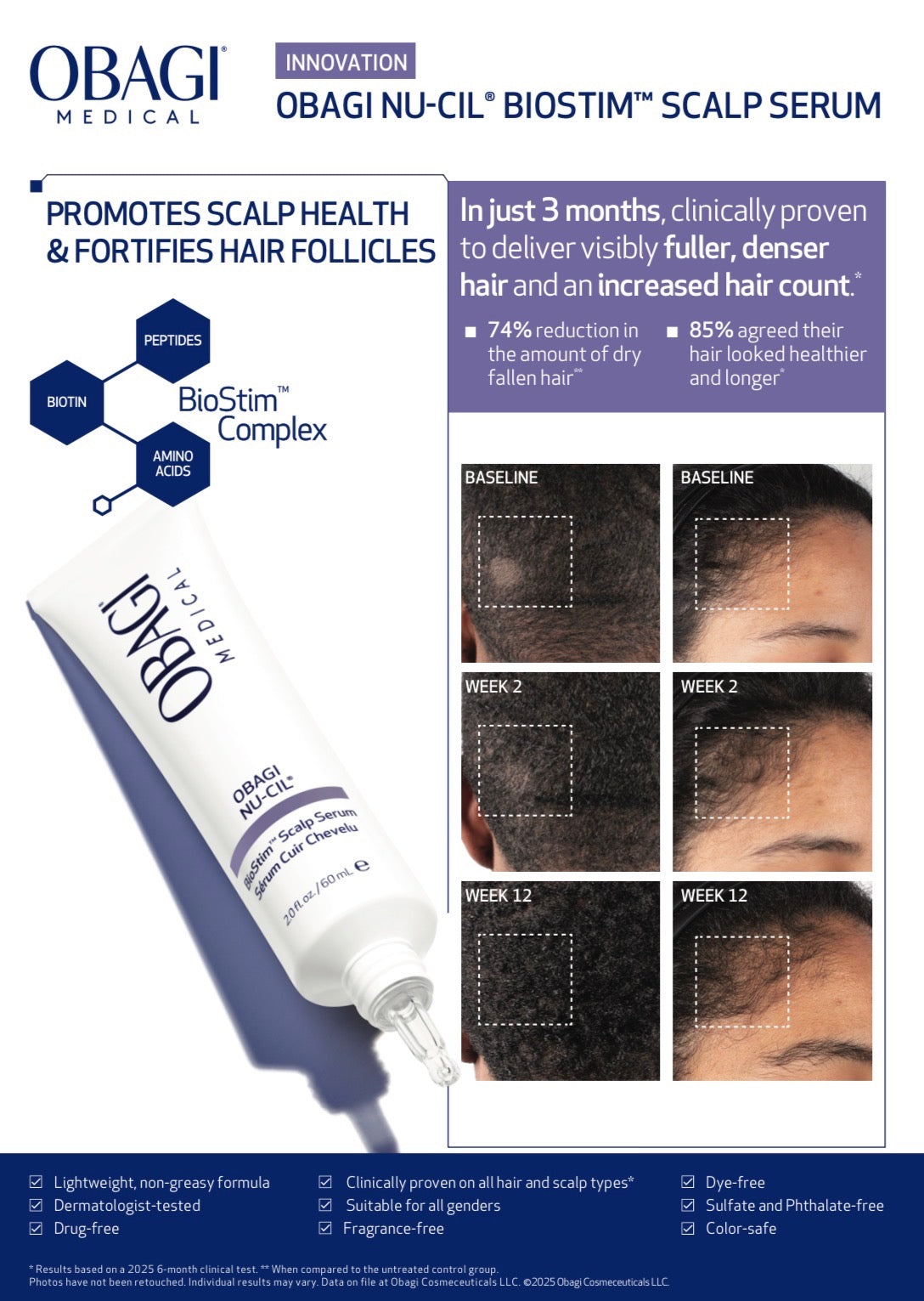 Obagi Nu-Cil® BIOSTIM™ Scalp Serum